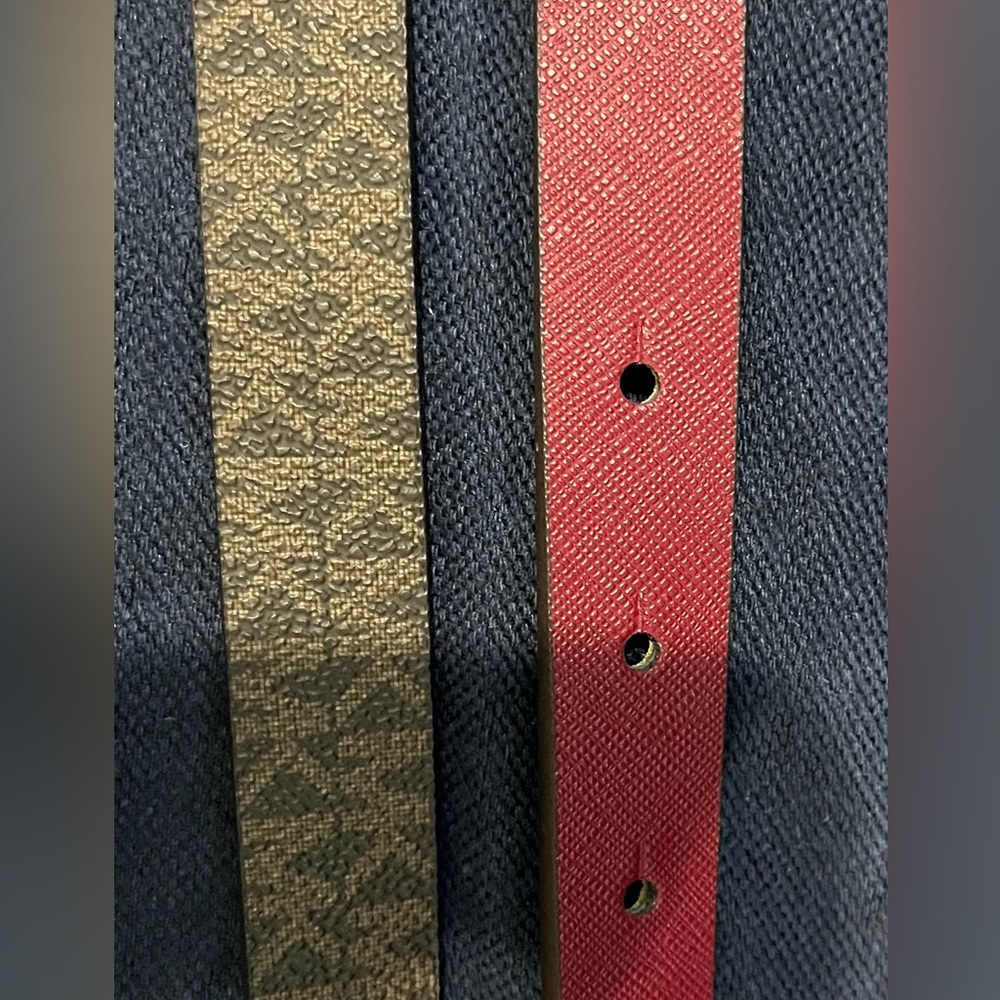 Combo Michael Kors 2 belts size large - Picture 2 of 7